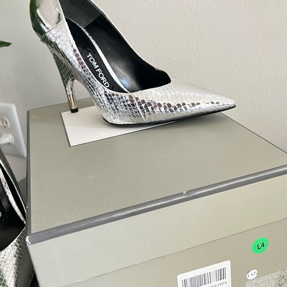 Tom Ford Heels Snake Silver EU 38.5, 39 - Picture 3 of 9